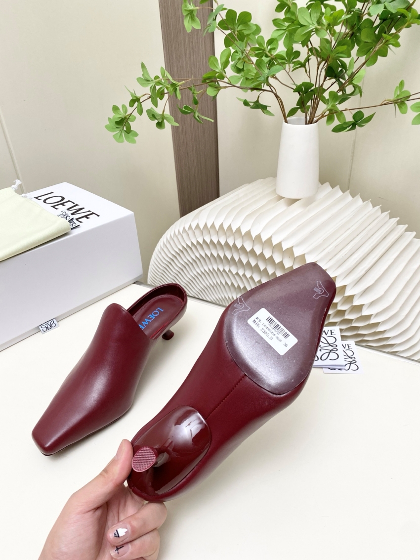 로에베 상품 로에베 LOEWE 여성용 힐 샌들 상세 이미지 3
