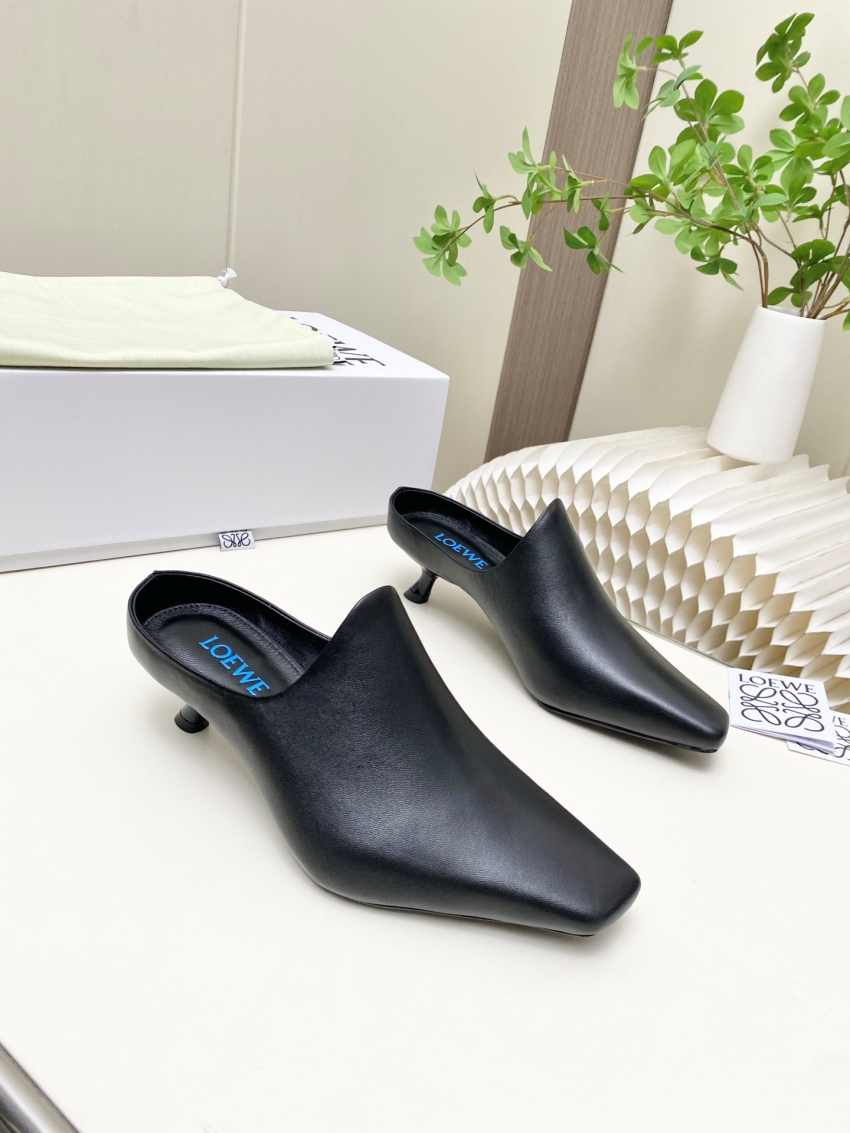 로에베 상품 로에베 LOEWE 여성용 힐 샌들 상세 이미지 5