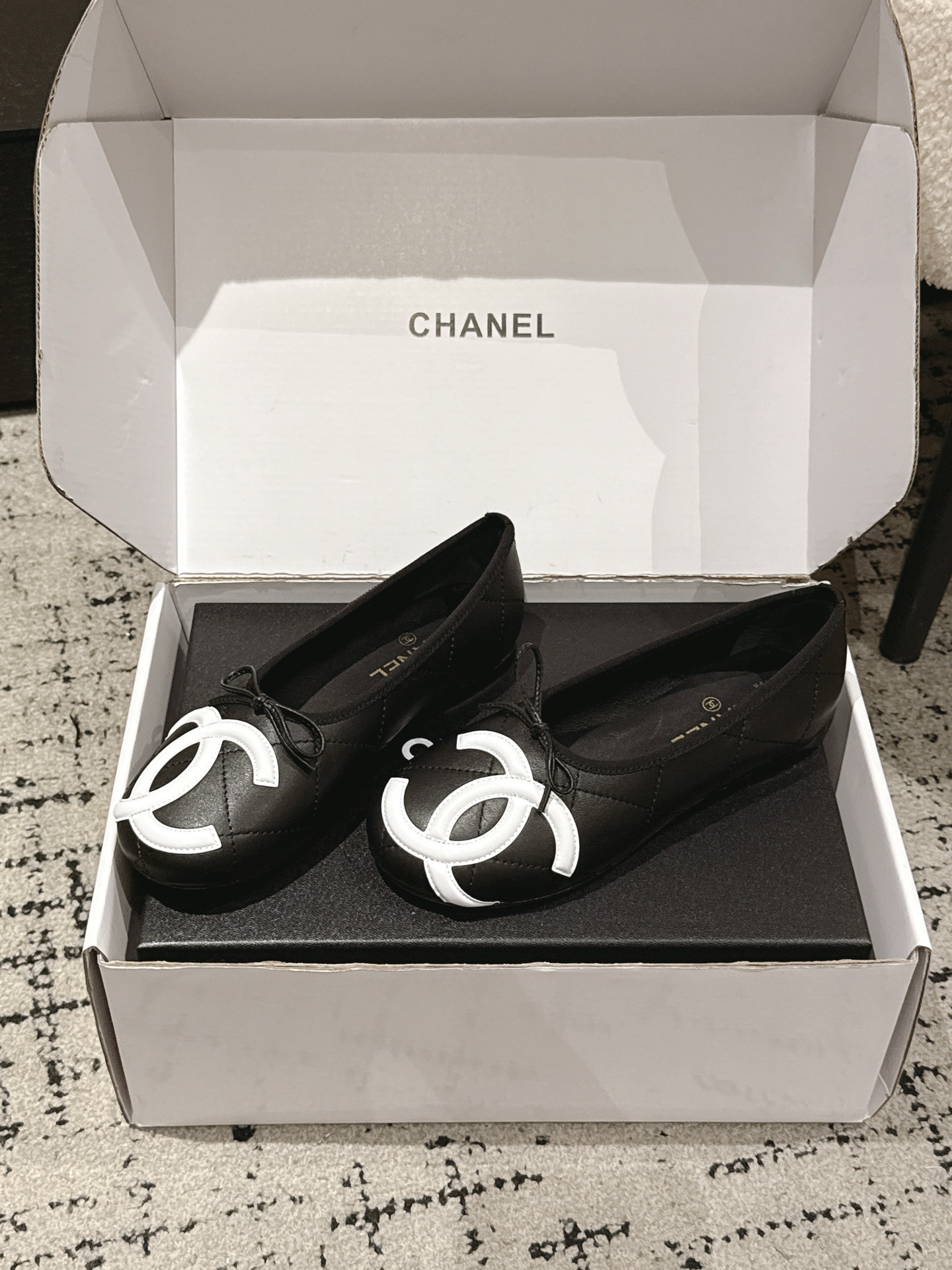 샤넬 상품 샤넬 Chanel Coco Beach 코코 비치 발레리나 플랫 발레리나 슈즈