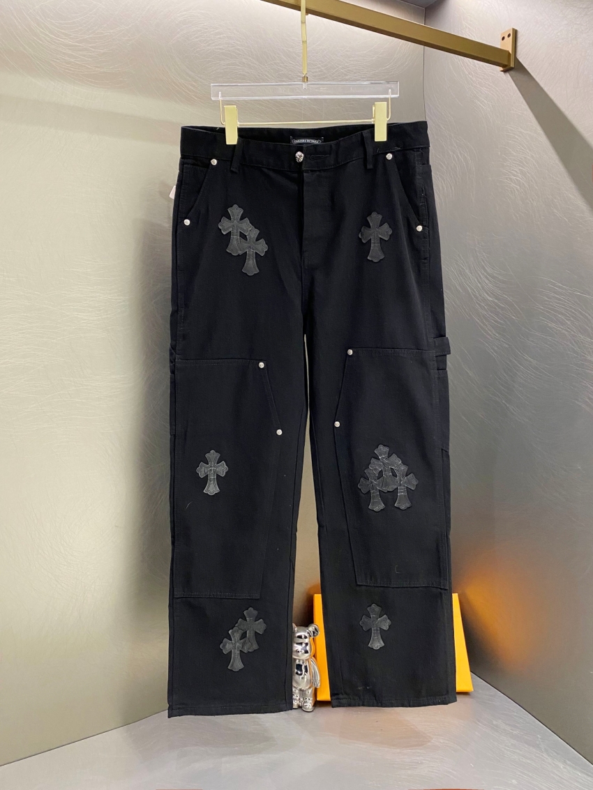 크롬하츠 상품 크롬하츠 Chrome Hearts 남녀공용 데님 롱팬츠