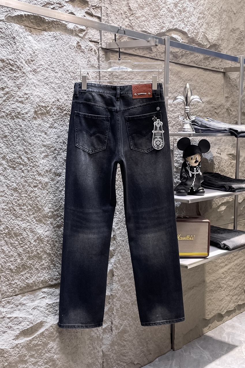 크롬하츠 상품 크롬하츠 Chrome Hearts 남녀공용 데님 롱팬츠
