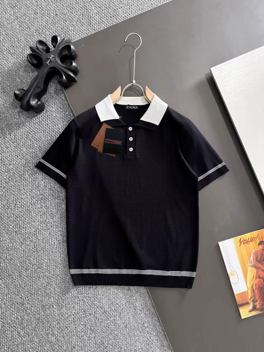 제그나 상품 제그나 ZEGNA 남성용 POLO 반팔 티셔츠