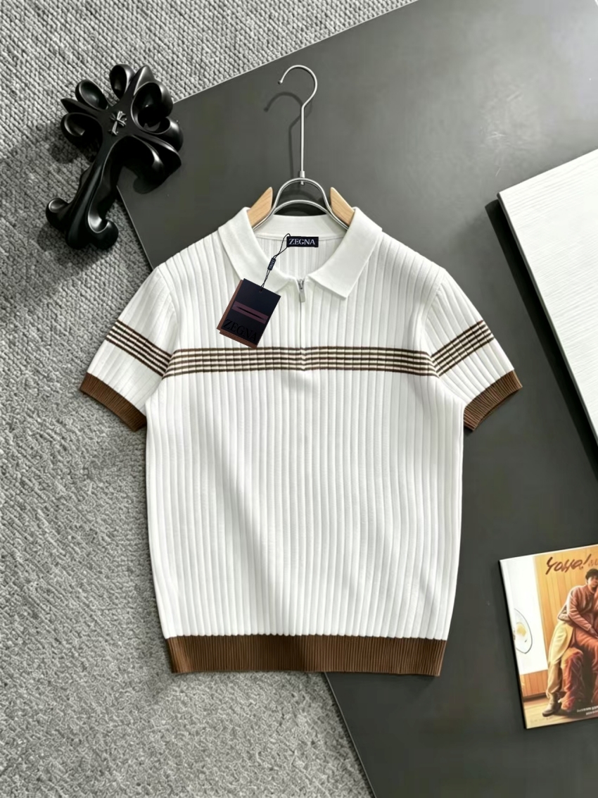 제그나 상품 제그나 ZEGNA 남성용 POLO 반팔 티셔츠