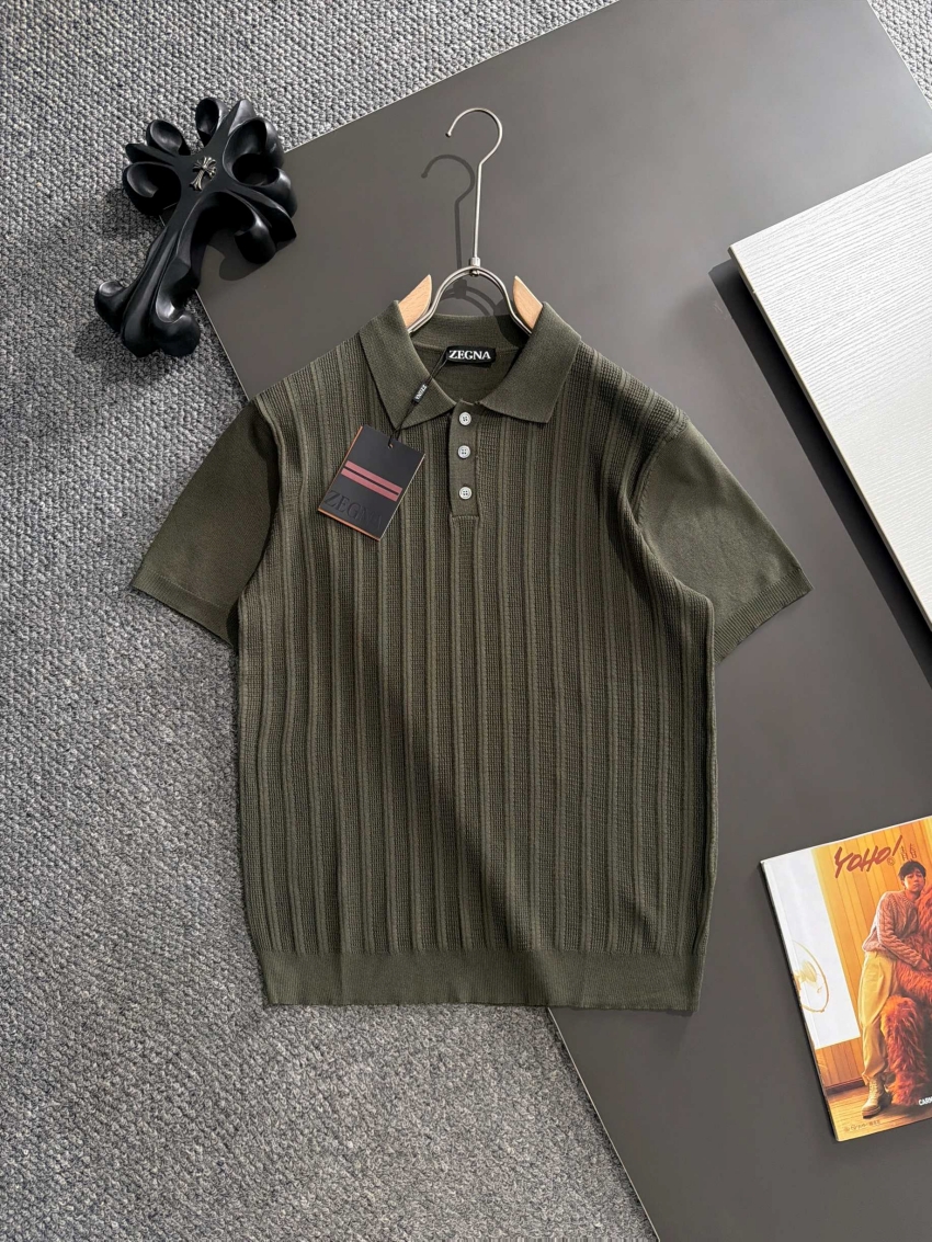 제그나 상품 제그나 ZEGNA 남성용 POLO 반팔 티셔츠