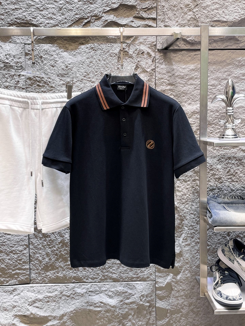 제그나 상품 제그나 ZEGNA 남성용 POLO 반팔 티셔츠