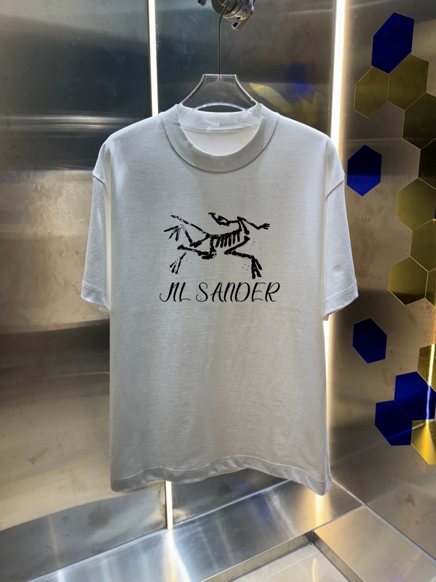 아크테릭스 상품 질샌더 JIL SANDER X ARC'TERYX 남녀공용 반팔 티셔츠