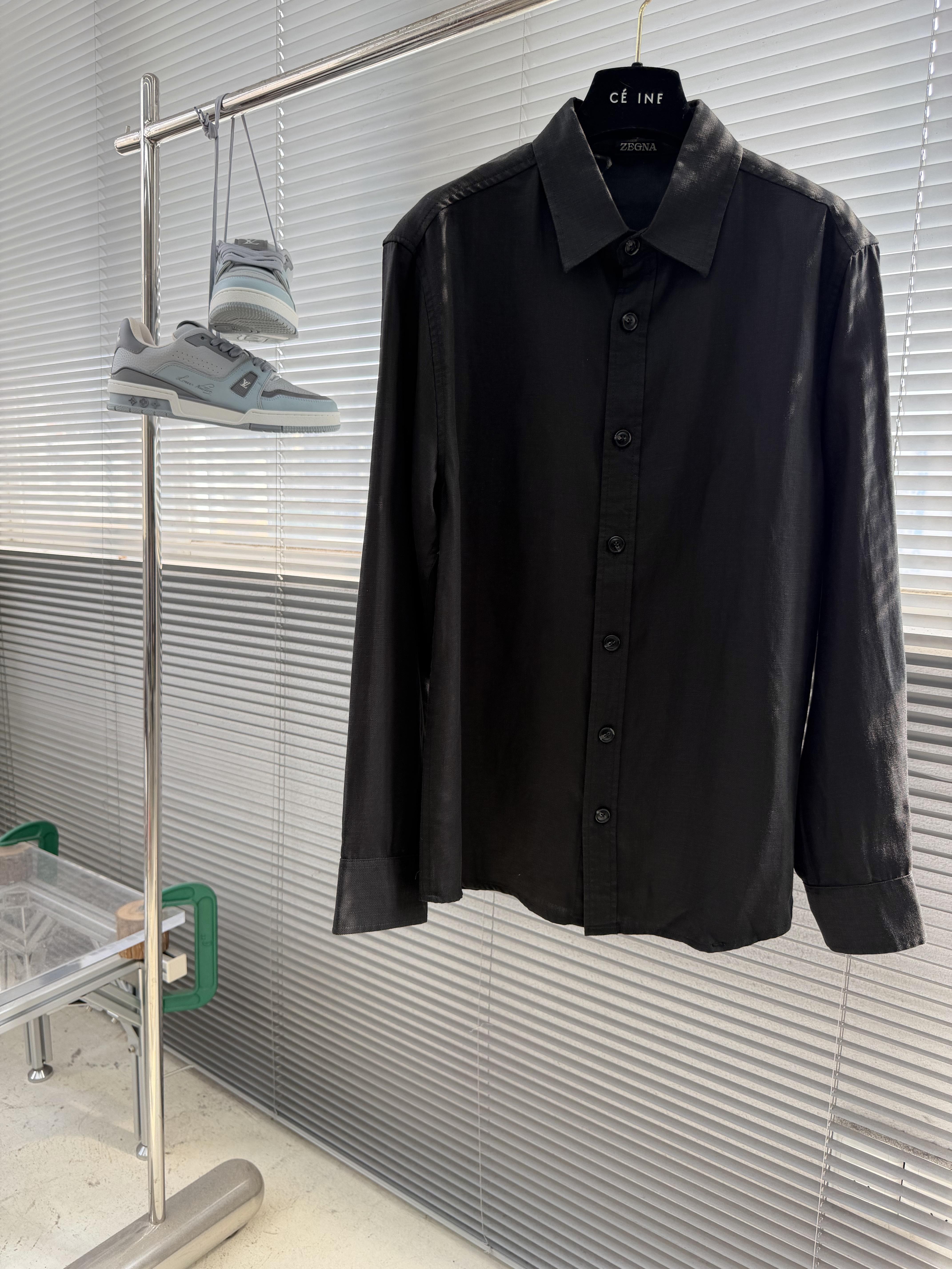 제그나 상품 제그나 ZEGNA 남성용 긴팔 셔츠