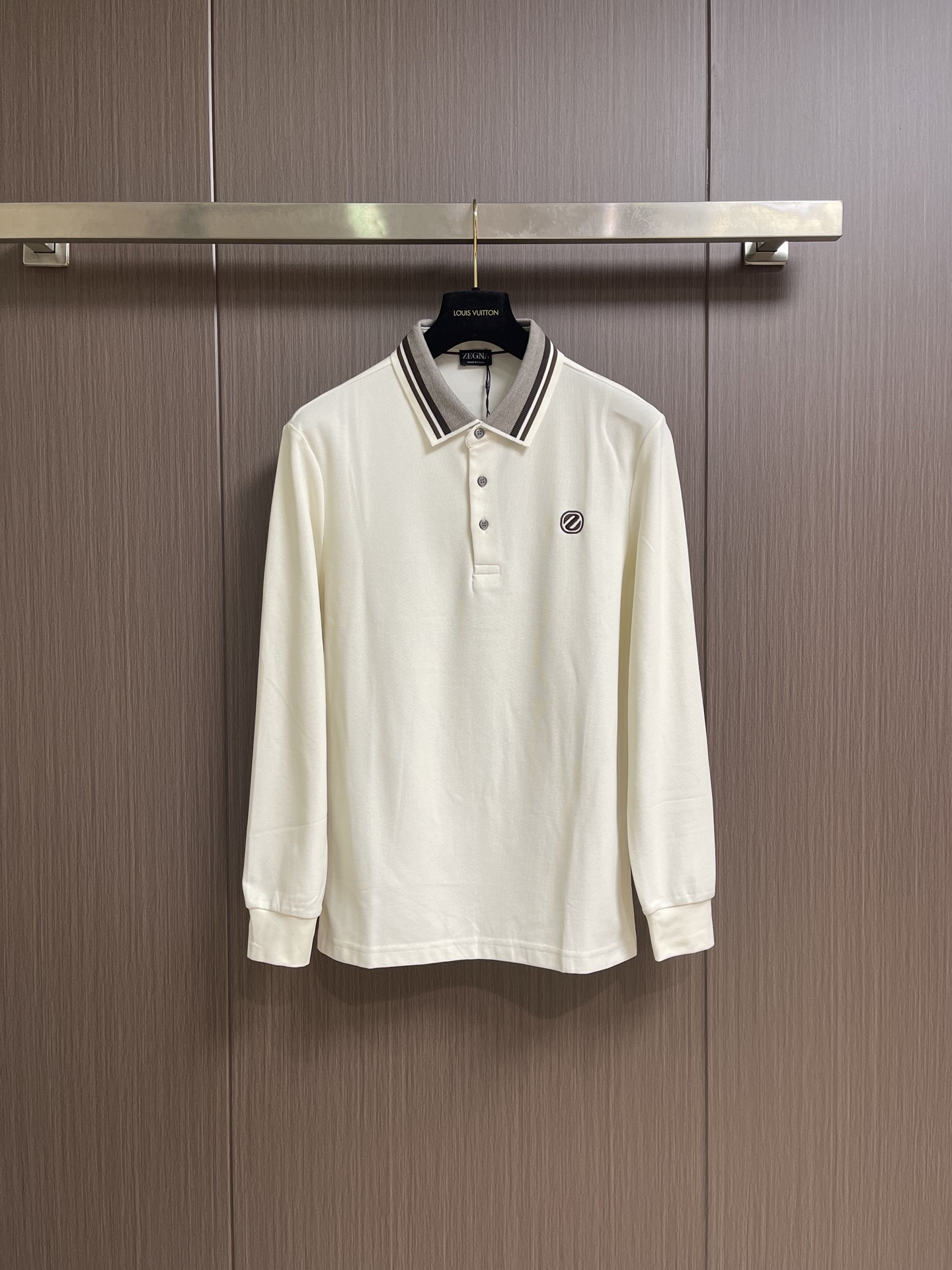 제그나 상품 제그나 ZEGNA 남성용 긴팔 POLO 셔츠