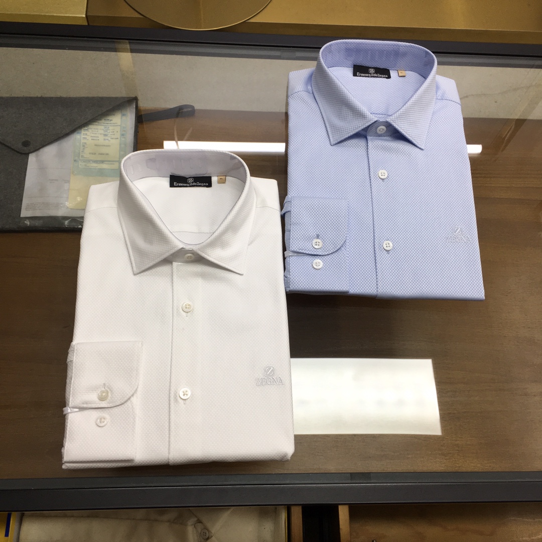 제그나 상품 제그나 ZEGNA 남성용 긴팔 셔츠 2COLOR