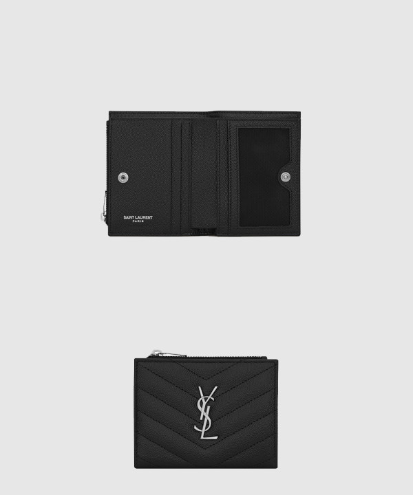 생로랑 상품 모노그램 지퍼 카드지갑 575879